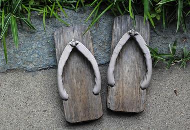 Traditional Japanese sandals