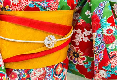 A Japanese kimono