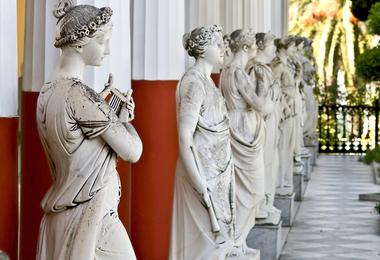 Achilleion Palace in Corfu