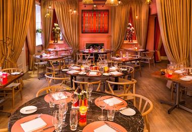 the award-winning Allium restaurant in The Abbey Hotel in Bath