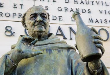 Statue of Don Perignon