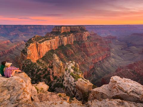 Sunset at Grand Canyon