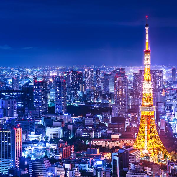 Tokyo at night