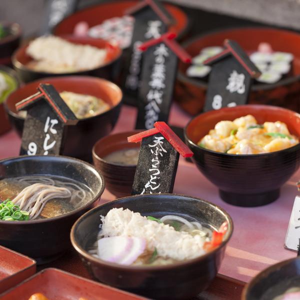 A food market in Kyoto in Japan