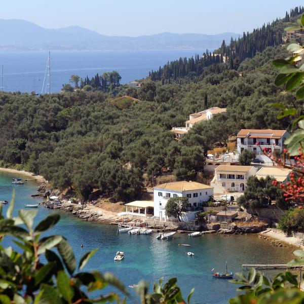 The White House at Kalami on Corfu