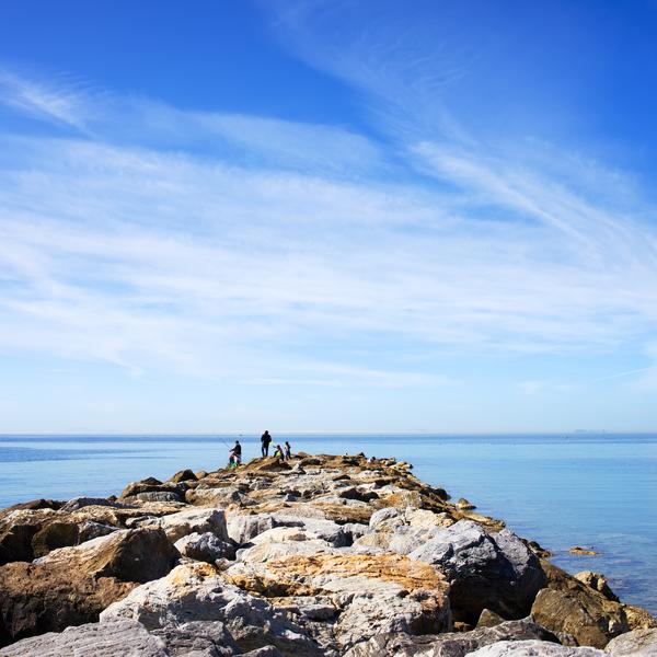 A rocky outcrop, Costa del Sol
