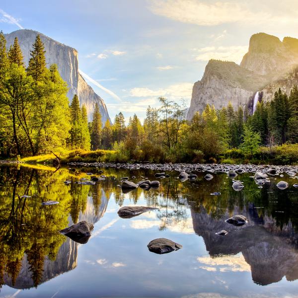 Sunrise in Yosemite National Park