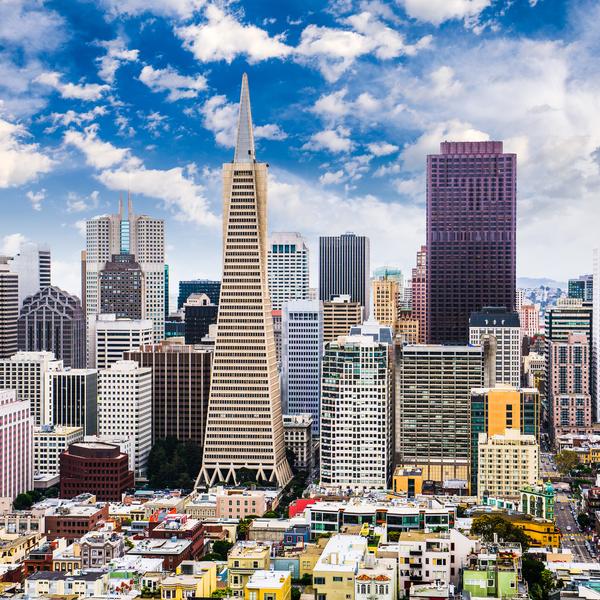 The San Francisco skyline