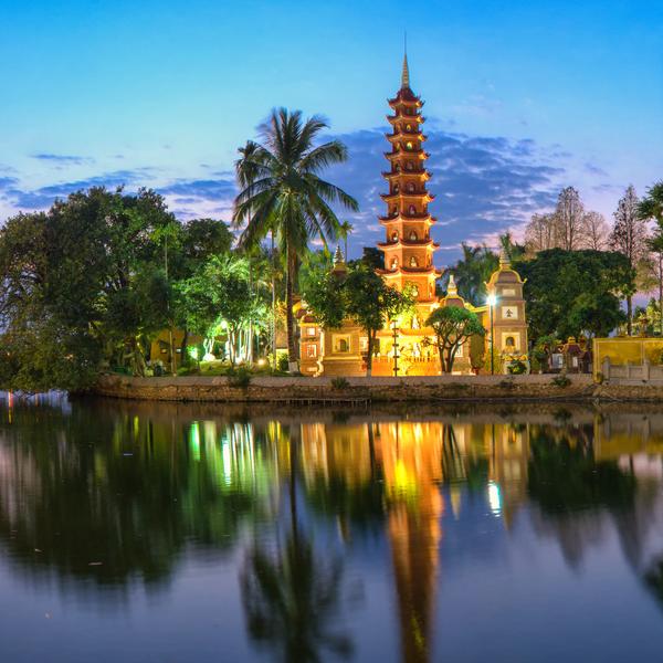 Tran Quoc pagoda Hanoi