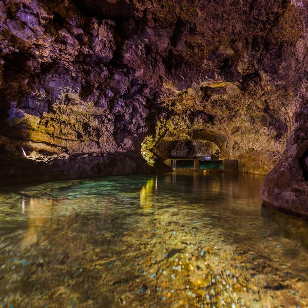 Madeira volcanic caves