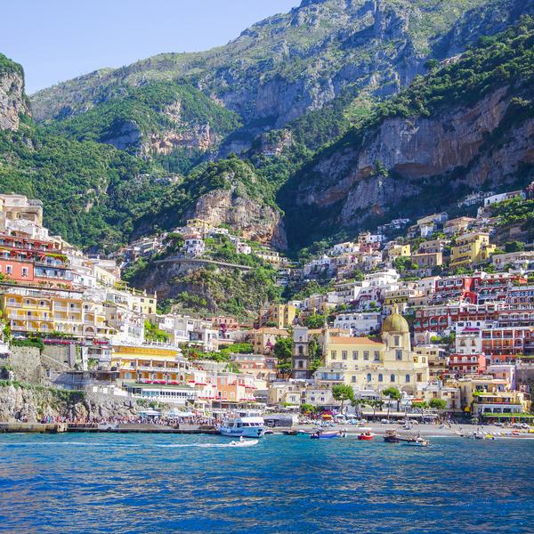 Positano on the Amalfi Coast, Italy