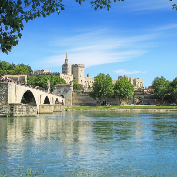 Rhone at Avignon