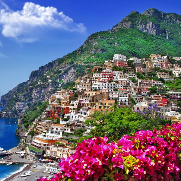 Positano on the Amalfi Coast, Italy